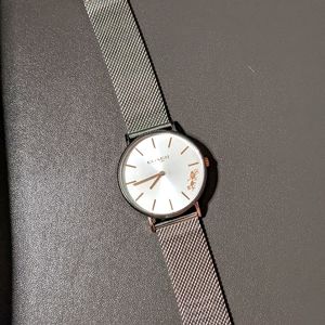 Coach Stainless Steel Mesh Watch